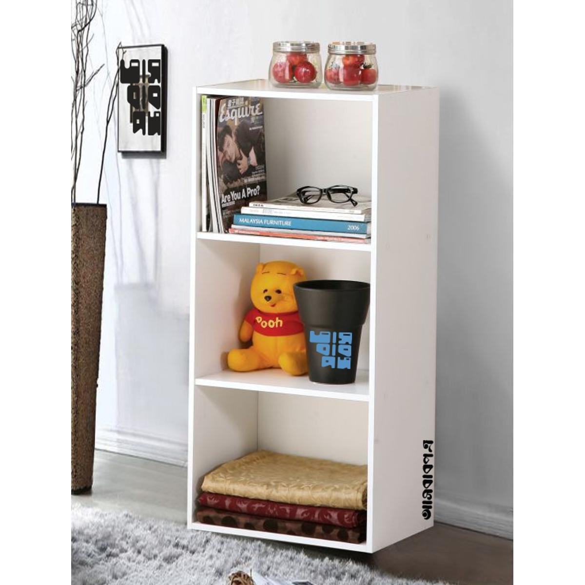086737abf3648f341a96c307bfe71917 Shelf Book shelf Height 36 Inch Width 20 Inch Depth 12 Inch Book Shelv Model:BS023 - Image 1