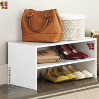 Shoe rack Height 16 Inch Width 24 Inch Depth 12 Inch Model SR3003
