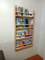 Wall Shelf Book Shelf Height 50 Inch Length 36 Inch Depth 5 Inch Model:WL009
