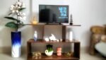 TV CABINET / TV SHELVE STORAGE H-24 INCH X W-24INCH X D-10 INCH MODEL:TCS004