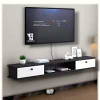 TV CABINET / TV STRORAGE SHELVE L- 42 INCH X H-8 INCH X D-12 INCH (MODEL :TCB03)