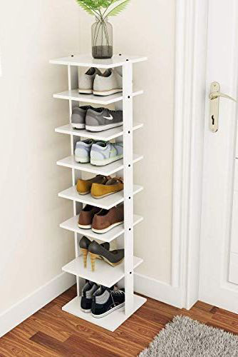 3e174190ced983b80c78536ec5e646b3 Shoe Rack Melamine Laminated Board Height-48" Length:12",Depth:12" Model : SR3007 - Image 1