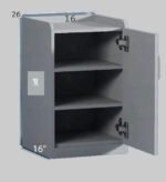 Bed Side Table / Hospital Bed side Table  Height 26 Inch Width 16 Inch Depth 16 Inch Model:BST119 - Image 3