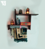 Jaynamaz Shelf / Prayer Mat Shelf - Height 20 Inch × Width 25 Inch × Depth 7 Inch | Model JS1001 - Image 4