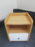 Bedside Table with Lock - Height 18 Inch × Width 13 Inch × Depth 12 Inch | Model BST104 - Image 2
