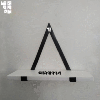 Wall Shelf Height 12 Inch Width 14 Inch Depth 5.5 Inch Floating wall shelf Model WL406A