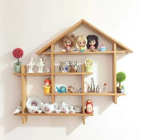 6de5fd77bdc70b3919cc7ab90b3375b7.png_2200x2200q80.png_ Wall Shelf Wood 3 feet x 3 feet x 0.5 feet .Model:WS401KR. - Image 1