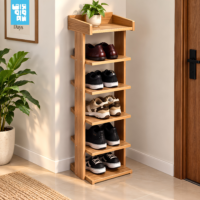 Shoe Rack | 36″ H × 12″ W × 12″ D | Model SR3002 | Slim Vertical Shoe Organizer | Ashbabpotra Bangladesh