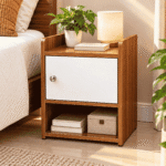 Bed Side Table Side Box | Wooden Nightstand | Height 18” Width 13” Depth 12” | Model BST103