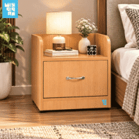 Bedside Table with Drawer 18×13×12 Inch | BST108