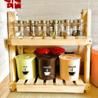 Kitchen Rack / Kitchen Organiser - Height 24 Inch × Width 24 Inch × Depth 6 Inch | Model KTR4002