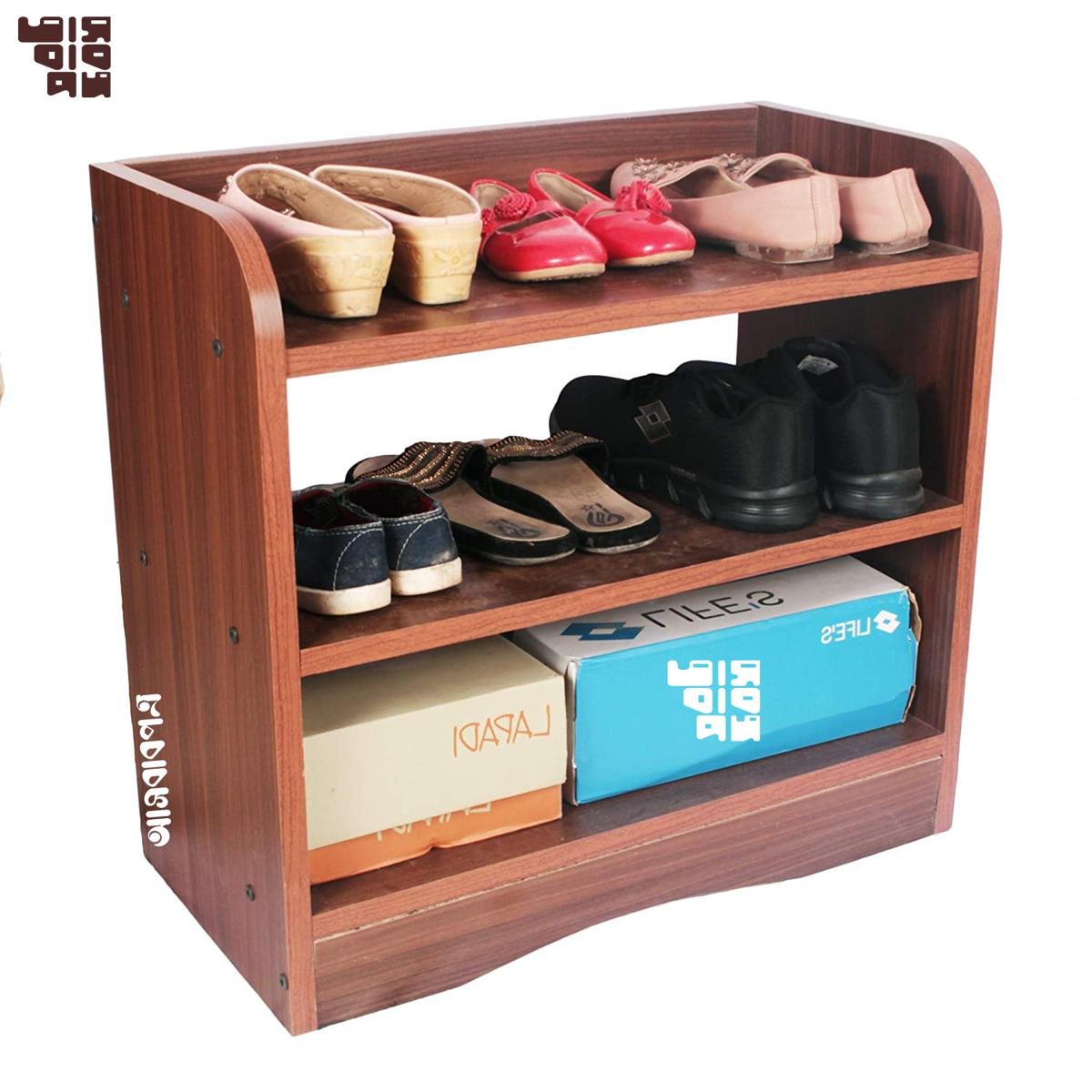 f3ca1fffd6b8fb36a9d862394b2eef05 (1) Shoe rack Height 24 Inch Width 24 Inch Depth 12 Inch SR3004 - Image 1