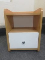 Bedside Table with Lock - Height 18 Inch × Width 13 Inch × Depth 12 Inch | Model BST104 - Image 4
