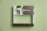 Wall Shelf Key ring stand Height 12 Inch Width 12 Inch Depth 5.5 Inch Floating wall shelf Model WKS001