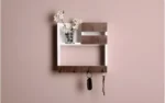 Wall Shelf Key ring stand Height 12 Inch Width 12 Inch Depth 5.5 Inch Floating wall shelf Model WKS001 - Image 2