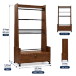 Modern Home Clothes Hanger Alna | Model AL003 | Stylish & Space-Saving Wardrobe | Ashbabpotra Bangladesh - Image 3