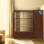 2-in-1 Alna with Storage Cabinet - 48"×48" with Lock | Model AL004