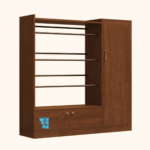 2-in-1 Alna with Storage Cabinet - 48"×48" with Lock | Model AL004 - Image 4