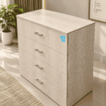 4 Drawer Storage Cabinet (36×32×16 Inch) – Modern  Organizer | Ashbabpotra - Image 2