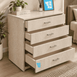 4 Drawer Storage Cabinet (36×32×16 Inch) – Modern  Organizer | Ashbabpotra - Image 3